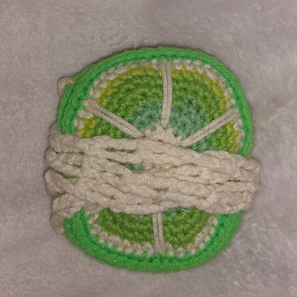 SM Lime Reversable Rainbow Shopping Bag - Picture 2 of 6